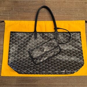 Goyard Saint Louis PM Bag - Black/Noir